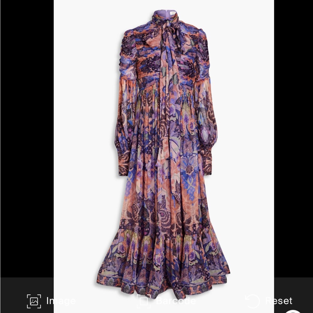 Perfect condition Zimmermann midi gown